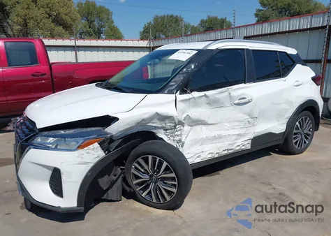 2023 Nissan Kicks Sv Xtronic Cvt z USA, uszkodzony, nr VIN 3N1CP5CV9PL508836